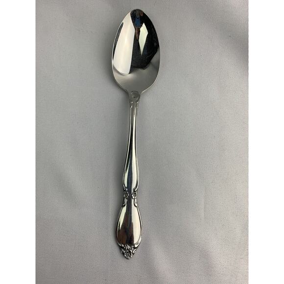 Vintage Oneida Community Stainless Steel Chatelaine Teaspoon 6" Glossy - Picture 2 of 8